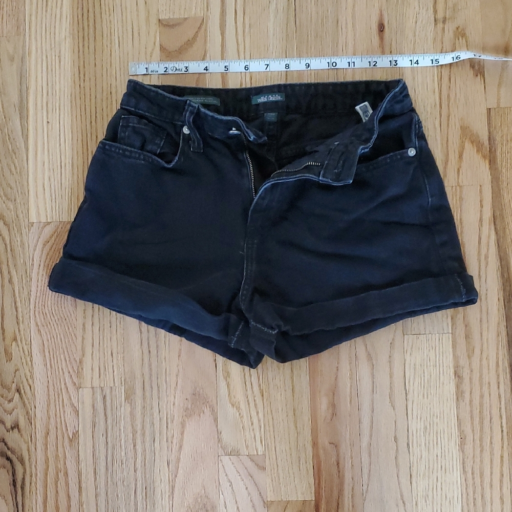 Wild Fable Black Jean Shorts